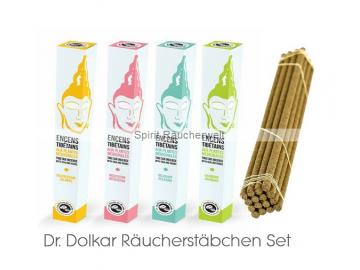 4er-Set Dr. Dolkar - tibetische Räucherstäbchen - von Aromandise